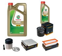 DENCKERMANN Controllo Set 6L CASTROL EDGE 5W-30 C3 Per Dacia Duster