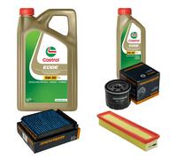 DENCKERMANN Controllo Set 6L CASTROL EDGE 5W-30 C3 Per Dacia Logan MCV 1.5