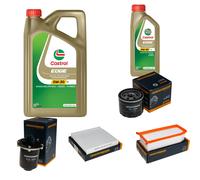 DENCKERMANN Controllo Set 6L CASTROL EDGE 5W-30 C3 Per Dacia Logan MCV II