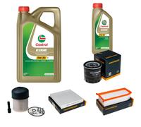 DENCKERMANN Controllo Set 6L CASTROL EDGE 5W-30 C3 Per Dacia Logan MCV II