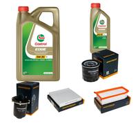 DENCKERMANN Controllo Set 6L CASTROL EDGE 5W-30 C3 Per Dacia Logan MCV II