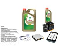 Denckermann Controllo Set 6L castrol edge 5W-30 C3 per di Mitsubishi ASX