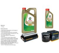 Denckermann Controllo Set 6L castrol edge 5W-30 C3 per di Toyota Avensis