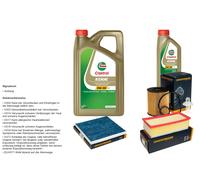 Denckermann Controllo Set 6L castrol edge 5W-30 C3 per di Toyota Corolla