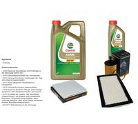 Denckermann Controllo Set 6L castrol edge 5W-30 C3 per Dodge Caliber