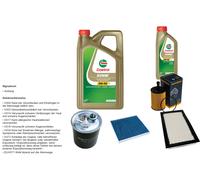 Denckermann Controllo Set 6L castrol edge 5W-30 C3 per Dodge Calibro