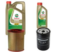 DENCKERMANN Controllo Set 6L CASTROL EDGE 5W-30 C3 Per Fiat Doblo 1.6 16V