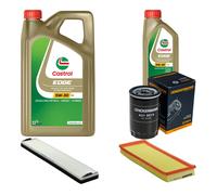 DENCKERMANN Controllo Set 6L CASTROL EDGE 5W-30 C3 Per Ford Mondeo I Turnier