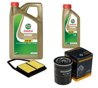DENCKERMANN Controllo Set 6L CASTROL EDGE 5W-30 C3 Per Honda Civic VII