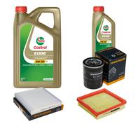 DENCKERMANN Controllo Set 6L CASTROL EDGE 5W-30 C3 Per Honda CR-V I 2.0 16V