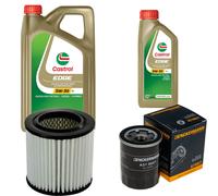 DENCKERMANN Controllo Set 6L CASTROL EDGE 5W-30 C3 Per Honda CR-V II 2.0