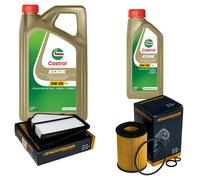 DENCKERMANN Controllo Set 6L CASTROL EDGE 5W-30 C3 Per Honda CR-V III