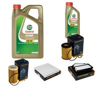 DENCKERMANN Controllo Set 6L CASTROL EDGE 5W-30 C3 Per Honda CR-V III