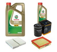 DENCKERMANN Controllo Set 6L CASTROL EDGE 5W-30 C3 Per Honda HR-V 1.6 16V