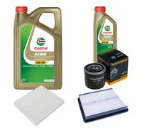 DENCKERMANN Controllo Set 6L CASTROL EDGE 5W-30 C3 Per Hyundai Grandeur 2.4