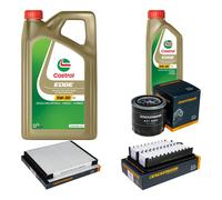 DENCKERMANN Controllo Set 6L CASTROL EDGE 5W-30 C3 Per Hyundai I30 Coupe 1.4