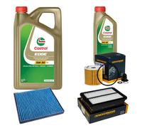 DENCKERMANN Controllo Set 6L CASTROL EDGE 5W-30 C3 Per Hyundai I30 Kombi 1.6