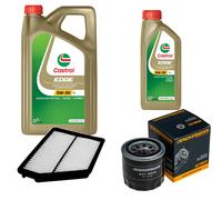 DENCKERMANN Controllo Set 6L CASTROL EDGE 5W-30 C3 Per Hyundai Matrix 1.6