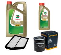 DENCKERMANN Controllo Set 6L CASTROL EDGE 5W-30 C3 Per Hyundai Matrix 1.6