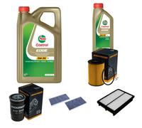 DENCKERMANN Controllo Set 6L CASTROL EDGE 5W-30 C3 Per Hyundai Tucson 2.0