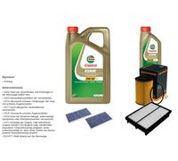 DENCKERMANN Controllo set 6L CASTROL EDGE 5W-30 C3 per Hyundai Tucson 2.0