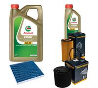 DENCKERMANN Controllo Set 6L CASTROL EDGE 5W-30 C3 Per Jeep Compass 2.2 CRD