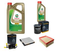 DENCKERMANN Controllo Set 6L CASTROL EDGE 5W-30 C3 Per KIA Carens III 2.0