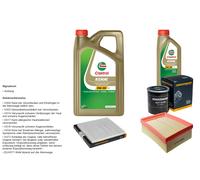 Denckermann Controllo Set 6L castrol edge 5W-30 C3 per Kia Carens (III)