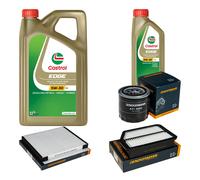 DENCKERMANN Controllo Set 6L CASTROL EDGE 5W-30 C3 Per KIA Carens IV