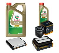DENCKERMANN Controllo Set 6L CASTROL EDGE 5W-30 C3 Per KIA Ceed 1.6 T-GDi GT