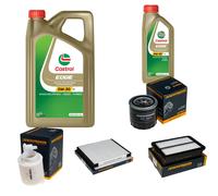 DENCKERMANN Controllo Set 6L CASTROL EDGE 5W-30 C3 Per KIA Ceed 1.6 T-GDi GT