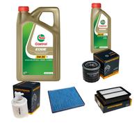 DENCKERMANN Controllo Set 6L CASTROL EDGE 5W-30 C3 Per KIA Ceed 1.6 T-GDi GT