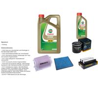 Denckermann Controllo Set 6L castrol edge 5W-30 C3 per Kia Cee'D Sportswagon