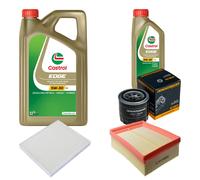 DENCKERMANN Controllo Set 6L CASTROL EDGE 5W-30 C3 Per KIA Magentis 2.0