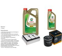 Denckermann Controllo Set 6L castrol edge 5W-30 C3 per Kia Niro 1.6