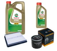 DENCKERMANN Controllo Set 6L CASTROL EDGE 5W-30 C3 Per KIA Optima Hyundai