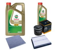 DENCKERMANN Controllo Set 6L CASTROL EDGE 5W-30 C3 Per KIA Optima Hyundai