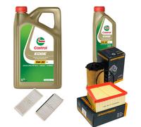 DENCKERMANN Controllo Set 6L CASTROL EDGE 5W-30 C3 Per Mazda 2 1.6 MZ-CD