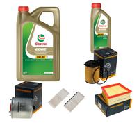 DENCKERMANN Controllo Set 6L CASTROL EDGE 5W-30 C3 Per Mazda 2 1.6 MZ-CD