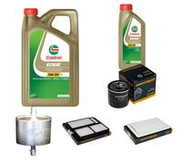 DENCKERMANN Controllo Set 6L CASTROL EDGE 5W-30 C3 Per Mazda 3 1.6 1.4