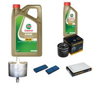 DENCKERMANN Controllo Set 6L CASTROL EDGE 5W-30 C3 Per Mazda 3 1.6 1.4