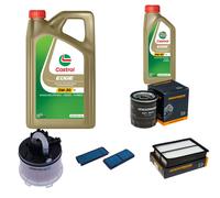 DENCKERMANN Controllo Set 6L CASTROL EDGE 5W-30 C3 Per Mazda 3 2.0