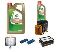 DENCKERMANN Controllo Set 6L CASTROL EDGE 5W-30 C3 Per Mazda 3 2.3 MPS Turbo