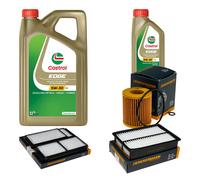 DENCKERMANN Controllo Set 6L CASTROL EDGE 5W-30 C3 Per Mazda 3 2.3 MPS Turbo