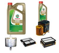 DENCKERMANN Controllo Set 6L CASTROL EDGE 5W-30 C3 Per Mazda 3 2.3 MPS Turbo