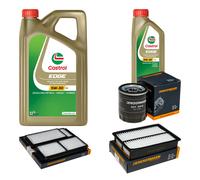 DENCKERMANN Controllo Set 6L CASTROL EDGE 5W-30 C3 Per Mazda 5 1.8 MZR 2.0 3