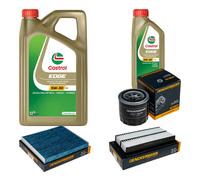 DENCKERMANN Controllo Set 6L CASTROL EDGE 5W-30 C3 Per Mazda 6 Station Wagon
