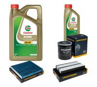 DENCKERMANN Controllo Set 6L CASTROL EDGE 5W-30 C3 Per Mazda 6 Station Wagon