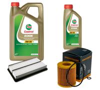 DENCKERMANN Controllo Set 6L CASTROL EDGE 5W-30 C3 Per Mazda CX-7 2.3 MZR