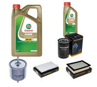 DENCKERMANN Controllo Set 6L CASTROL EDGE 5W-30 C3 Per Mazda Tribute 2.0 4WD